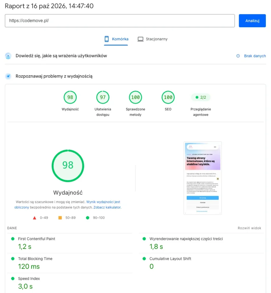 Optymalizacja wordpress
